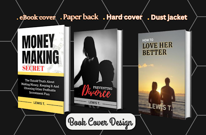 Gig Preview - Do book cover design, book cover, or ebook cover design