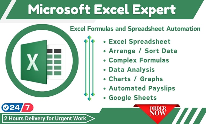 Gig Preview - Create a custom excel spreadsheet with formulas or macro and google sheets