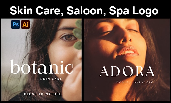 Gig Preview - Design feminine skin care, spa, saloon, medical, cosmetic logo