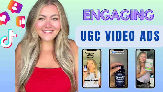 Gig Preview - Create ugc, user generated content for your product or service