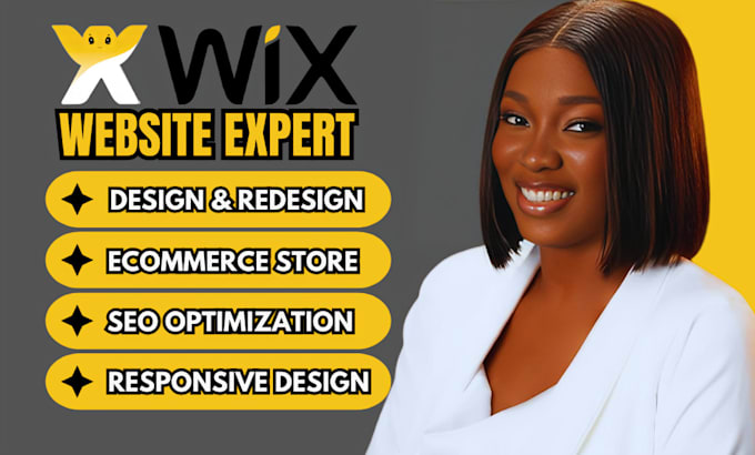 Gig Preview - Wix website redesign wix website design wix website redesign wix website design