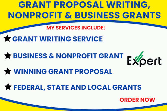 Gig Preview - Research grant, write grant proposal, submit business grants, google ads grant