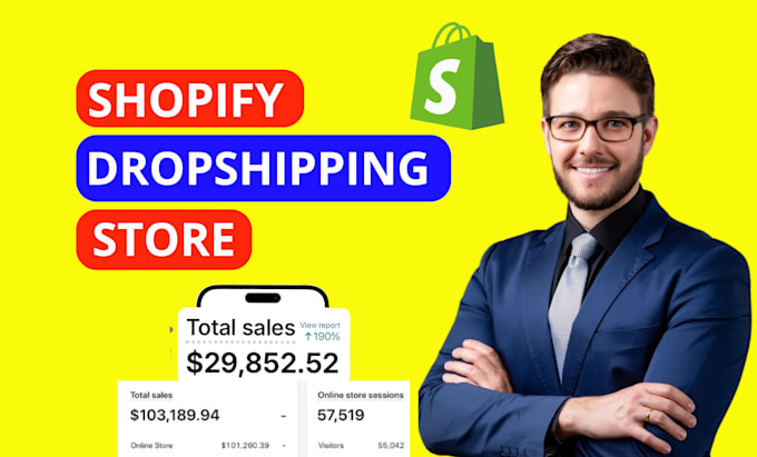 Bestseller - build automated shopify store , shopify website expert and dropshipping store