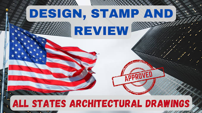 Bestseller - design, stamp and review your architectural plans and mep