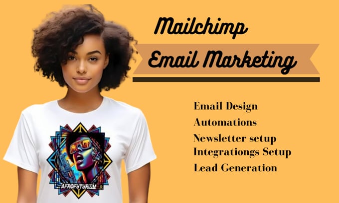 Gig Preview - Create and design email template and campaigns with mailchimp