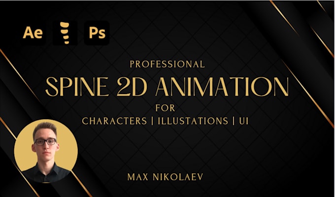 Gig Preview - Make a professional 2d spine animation for you