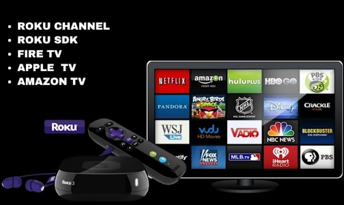 Bestseller - develop your own roku, fire tv channel app apple TV