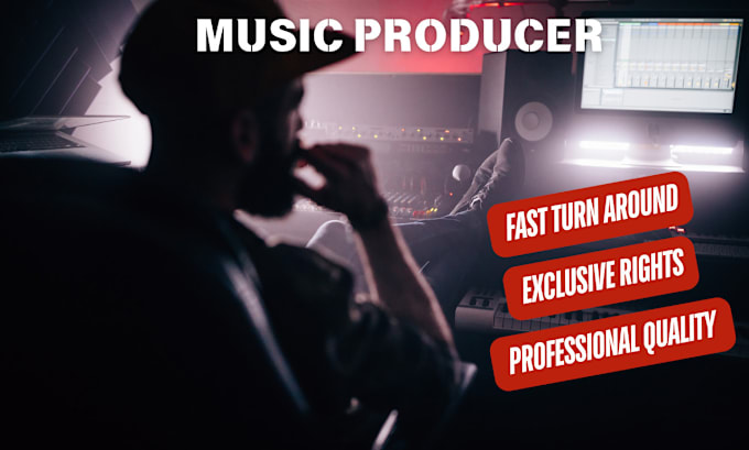 Gig Preview - Produce a pop, rnb or hiphop beat for you