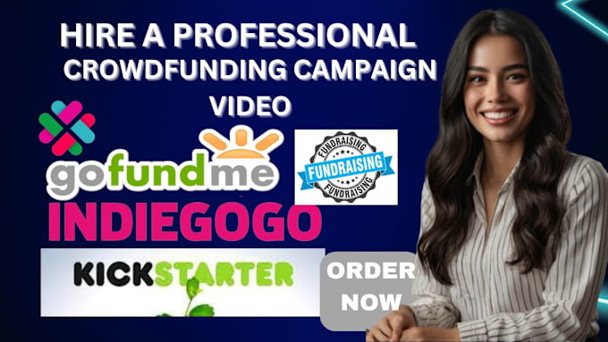 Gig Preview - Do crowdfunding video for kickstarter, gofundme, indiegogo, fundraising