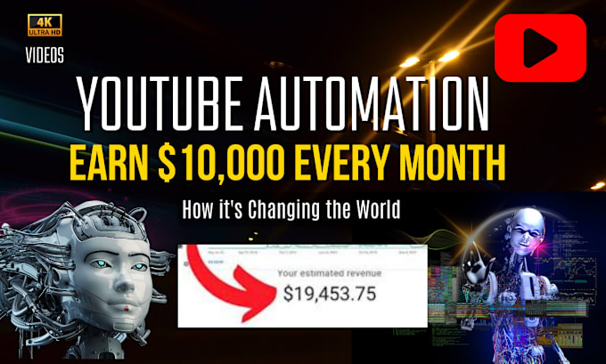 Gig Preview - Do viral youtube automation videos and manage cash cow channel to monetization