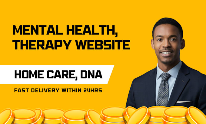 Gig Preview - Mentality health website, home care health website, dna website, therapy website