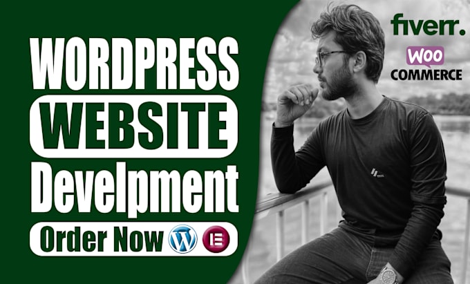 Gig Preview - Do wordpress website design, business website development, custom website