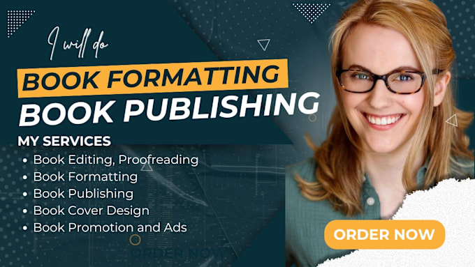 Gig Preview - Format, publish ebook on amazon kdp book publishing book formatting book editor