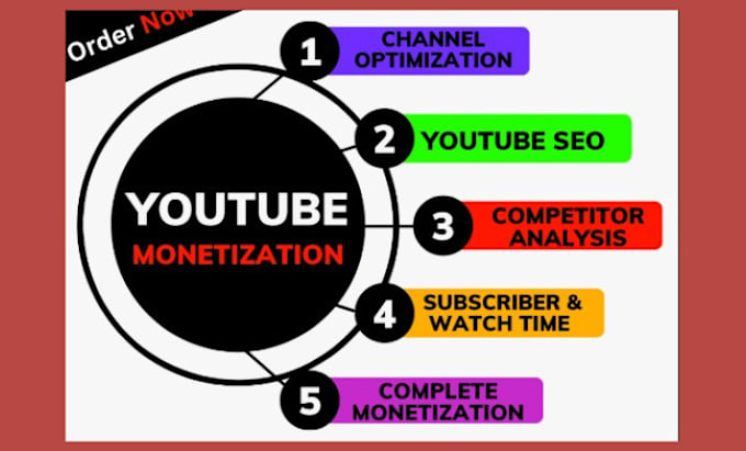 Gig Preview - Do organic video promotion for you tube channel monetization