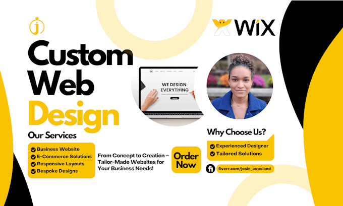 Gig Preview - Wix website redesign wix website design wix website redesign wix website design