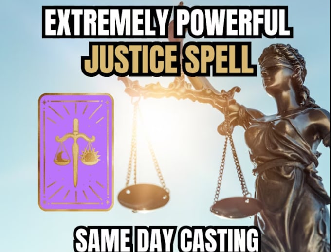 Bestseller - cast powerful justice spell win court case spell truth forgiveness spell