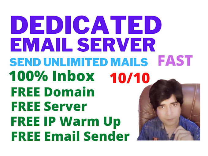 Gig Preview - Dedicated smtp email marketing server to send million emails