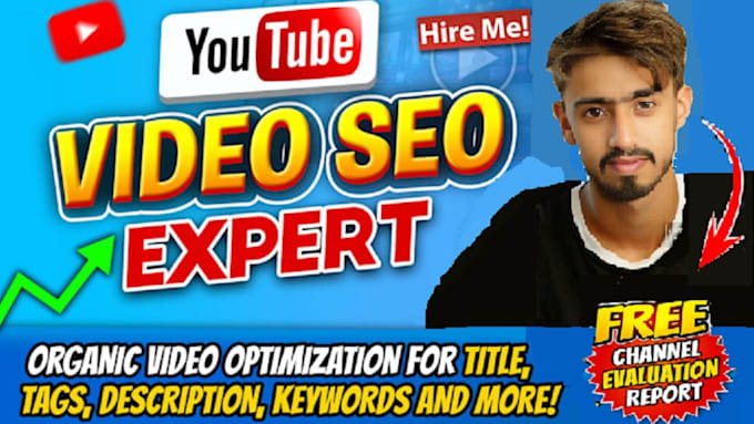 Gig Preview - Bost your youtube channel including seo , marketing, etc