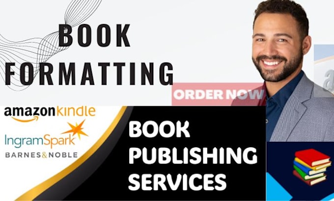 Gig Preview - Publish book on amazon kindle kdp book formatting amazon kdp book publishing