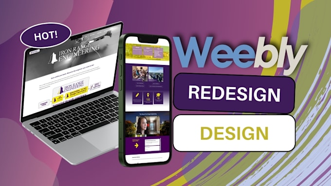 Gig Preview - Weebly website redesign weebly website design weebly website redesign weebly web