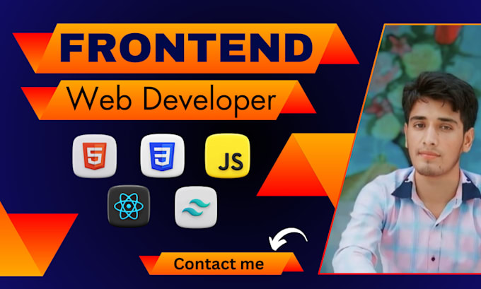 Bestseller - be your frontend web developer using HTML, CSS, tailwind css and react js