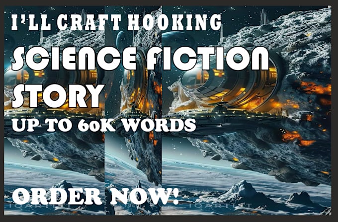 Gig Preview - Be your scifi and fantasy ebook or story writer