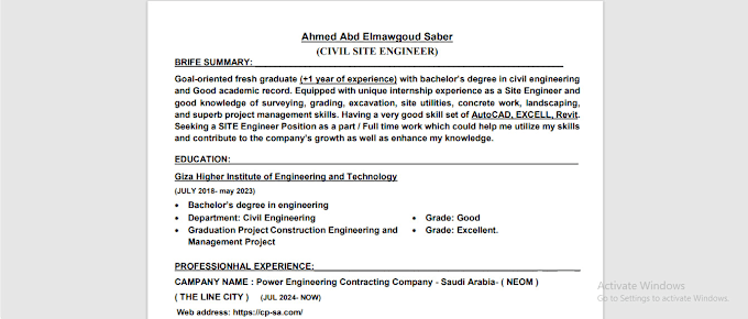 Gig Preview - Writing a CV in ats format