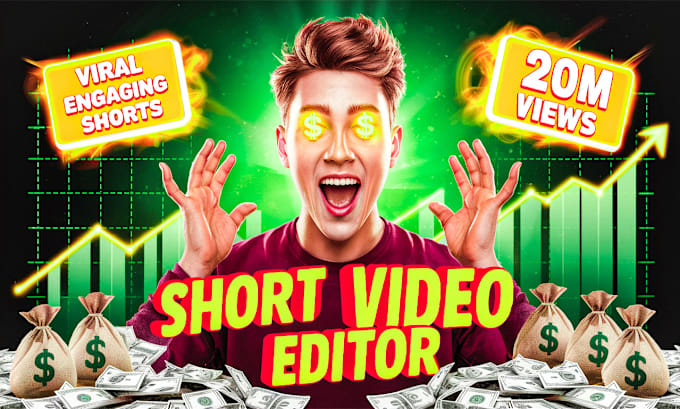 Gig Preview - Do short form content youtube shorts,instagram reels,tiktok shorts,video editor