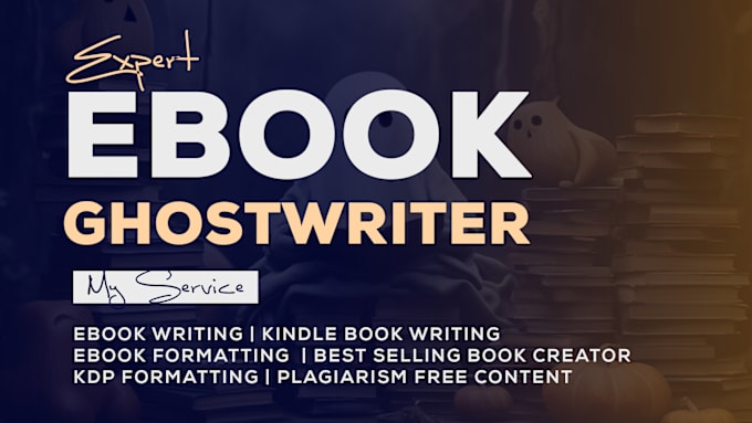 Bestseller - do book and ebook writing, ghostwriting, kindle ebook, amazon kdp, book writer