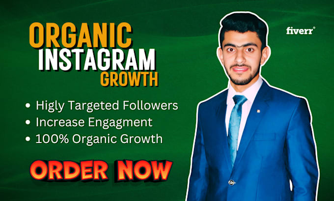 Gig Preview - Increase your followers with super fast organic instagram growth