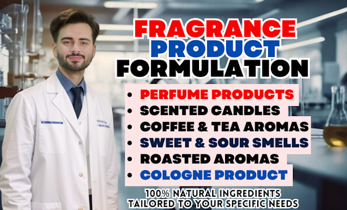 Gig Preview - Formulate custom perfume, cologne, fragrance oil blends, and scented candles