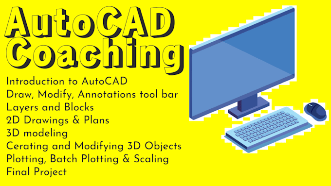 Gig Preview - Provide you autocad assistant and autocad assignment help for students