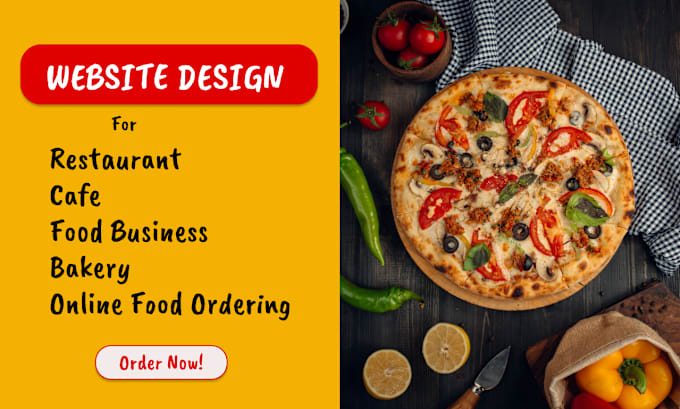 Gig Preview - Create restaurant website with online ordering system, wordpress food website