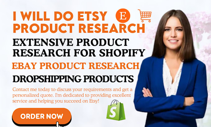 Gig Preview - Do extensive winning product research for etsy shopify ebay bigcommerce