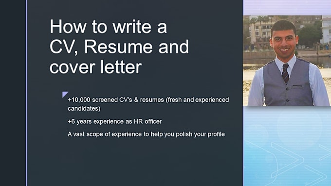 Bestseller - help you write your resume and define your vision