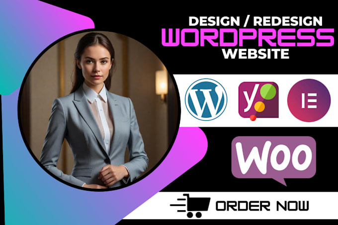 Gig Preview - Design wordpress redesign wordpress revamp wordpress website