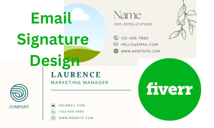 Gig Preview - Do email signature design