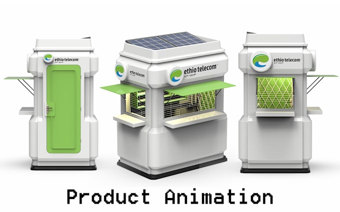 Gig Preview - 3d model product design concept rendering video animation