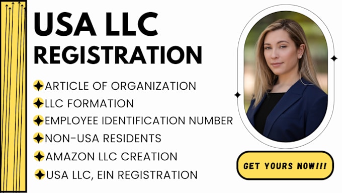 Bestseller - do legal US llc registration and ein number for USA and non USA residents