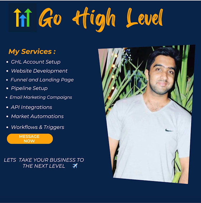 Gig Preview - Be your gohighlevel expert and setup ghl account and build go highlevel funnel