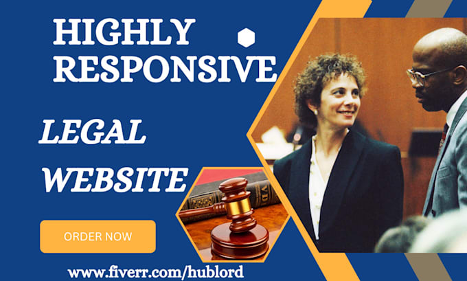 Gig Preview - Design law firm notary legal consultant attorney immigration lawyer website