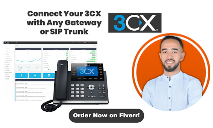 Gig Preview - Connect your 3cx with any gateway or sip trunk