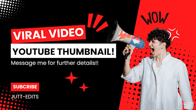 Gig Preview - Make a custom and eyecatching youtube thumbnail in 7 hours