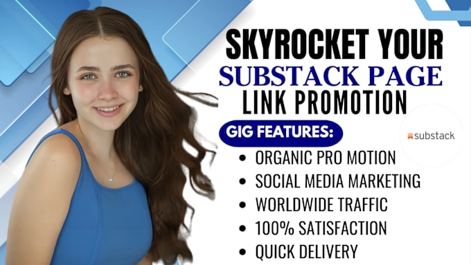 Gig Preview - Do massively substack promotion, substack page link promotion to active audience