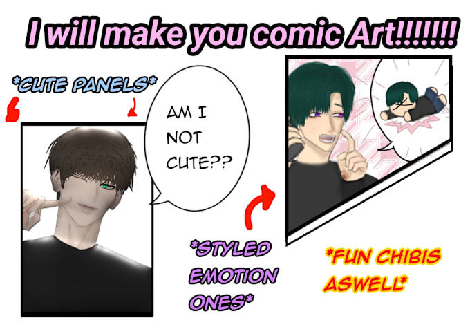 Gig Preview - Make you comic manga art