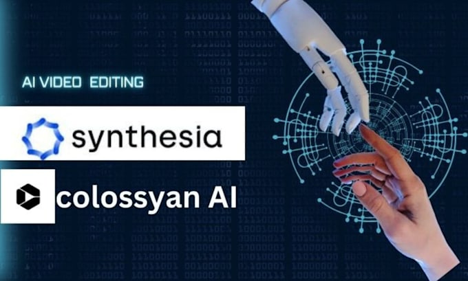 Gig Preview - Create an ai spokesperson video in synthesia, colssyan with a human avatar