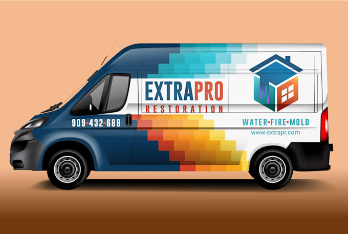 Gig Preview - Do stunning vehicle wrap design, food truck wrap, van wrap