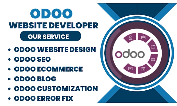 Gig Preview - Design, redesign, edit, fix, revamp, install, setup, customize odoo website