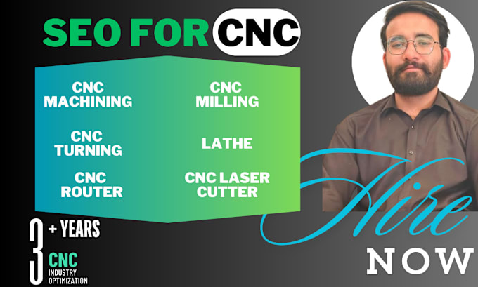 Gig Preview - Rank your cnc machining services business in google top