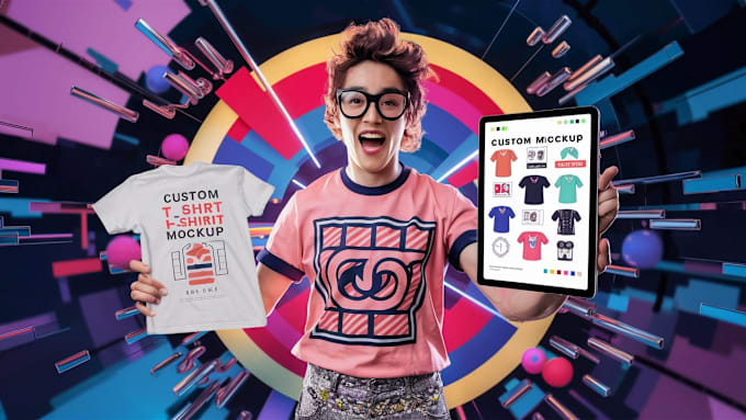 Gig Preview - Create realistic apparel mockups and t shirt mockups instantly